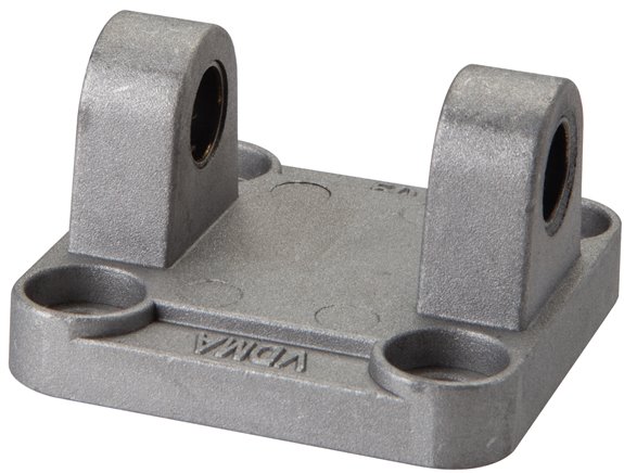 ISO 15552-Gabelschwenkbefestigung 100 mm, Aluminium mit Buchse