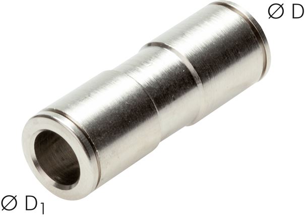 Gerader Steckanschluss 14mm-12mm, IQS-MSV (Standard)