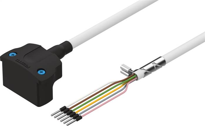FESTO NEBM-S1W15-E-2.5-Q7-LE6 (1450944) Motorleitung