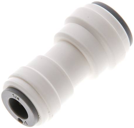 Gerader Steckanschluss 5/16" (7,94 mm)-1/4" (6,35 mm), IQS-LE (EPDM-Dichtung)