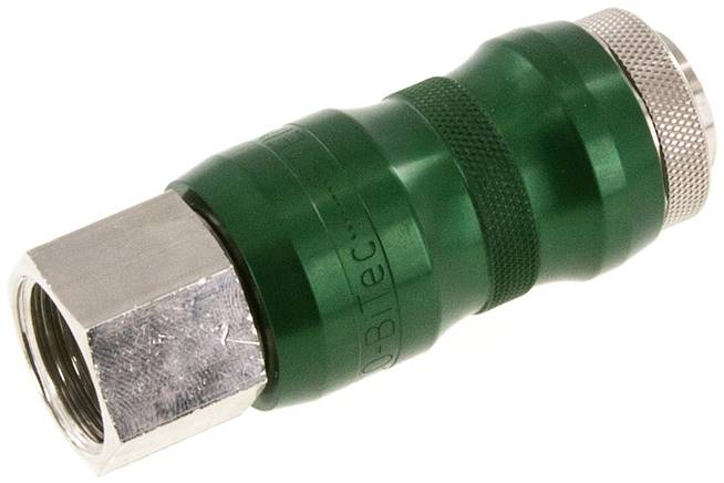 Sicherheits-Schnellkupplung (NW7,2) G 1/2"(IG) m. HSV