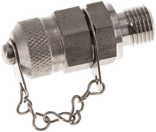 Messanschluss M16x2 - G 1/4" (AG), 1.4571