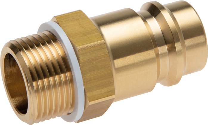 Kupplungsstecker (NW19) G 3/4"(AG), Messing
