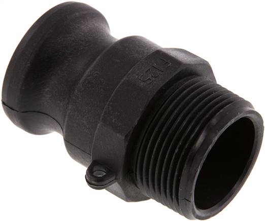 Kamlock-Stecker (F) R 1-1/4"(AG), Polypropylen