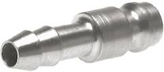 Kupplungsstecker (NW5) 4mm Schlauch, 1.4404