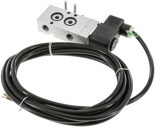 NAMUR-Magnetventil, 3/2-Wege (Federrückstellung), G 1/4", 24 V= (ATEX), mit 3m Kabel