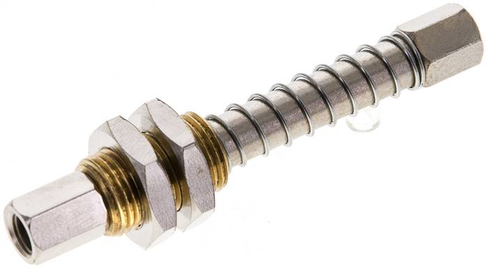 Federstößel M 5 (IG)xM 5 (IG), Hub 20mm , Standard