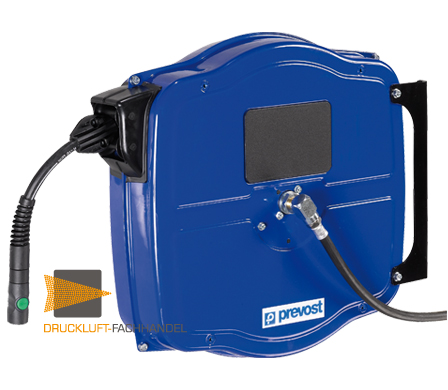 Prevost Profi-Schlauchaufroller DGF 0820ES mit Sicherheitskupplung ESI 07