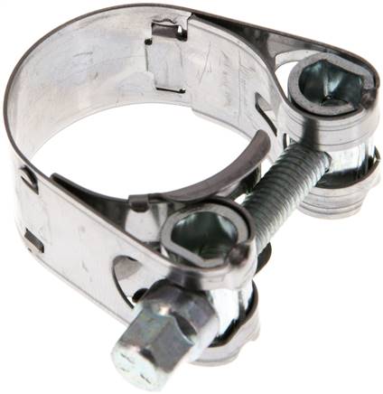 18mm Gelenkbolzenschelle, 29 - 31mm, 1.4016 (W2)