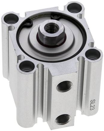 Kompaktzylinder, doppeltwirkend, Kolben 40mm, Hub 10mm -Eco-Line