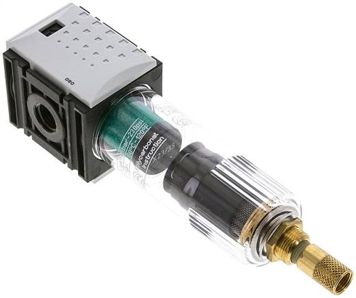 FUTURA Feinfilter (Submikrofilter) G 1/4", Futura 0, Kondensatablass automatisch