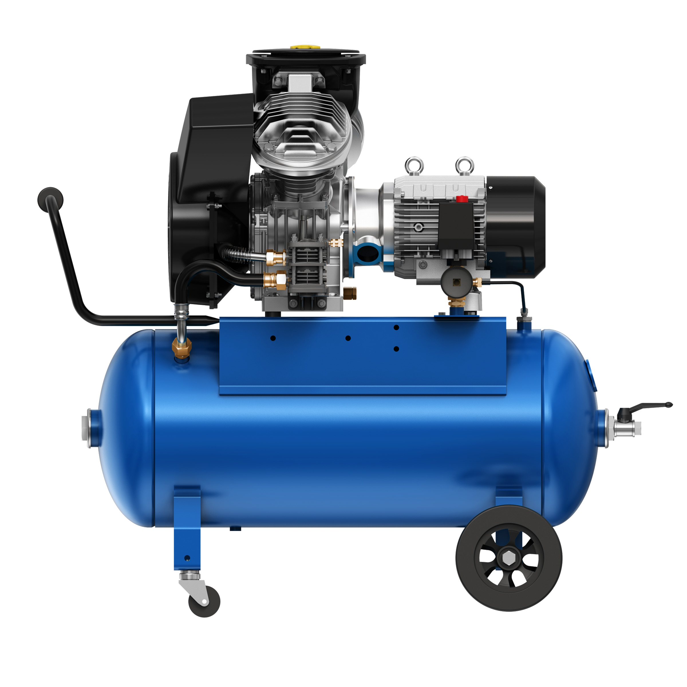 AUSSTELLER I AGRE Industrie-Kolbenkompressor Typ BOSS 6002 W 2.0 fahrbar, 4116002212