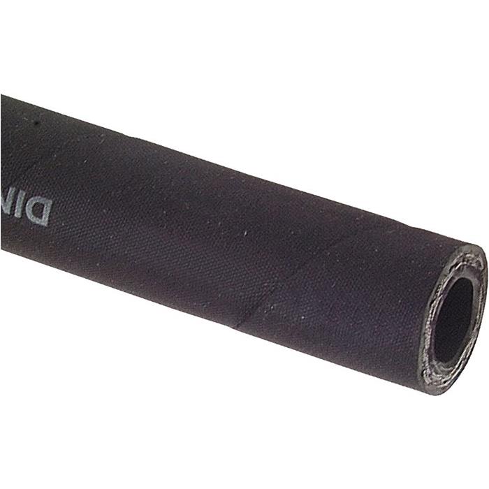 2 SN Schlauch, EN 853, DN 31, schwarze Oberdecke