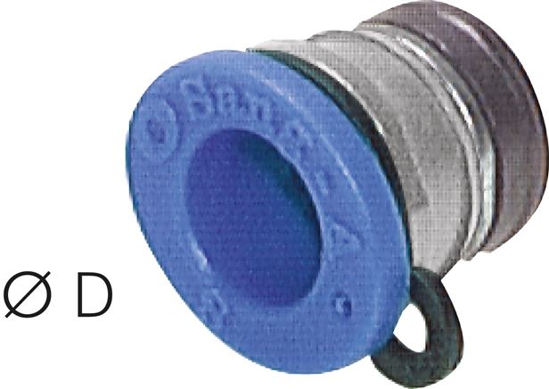 Einpresspatrone 12mm Steckanschluss, MSV-Körper