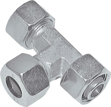 Einstellb. L-Schneidringverschraubung 18 L (M26x1,5), Stahl verzinkt