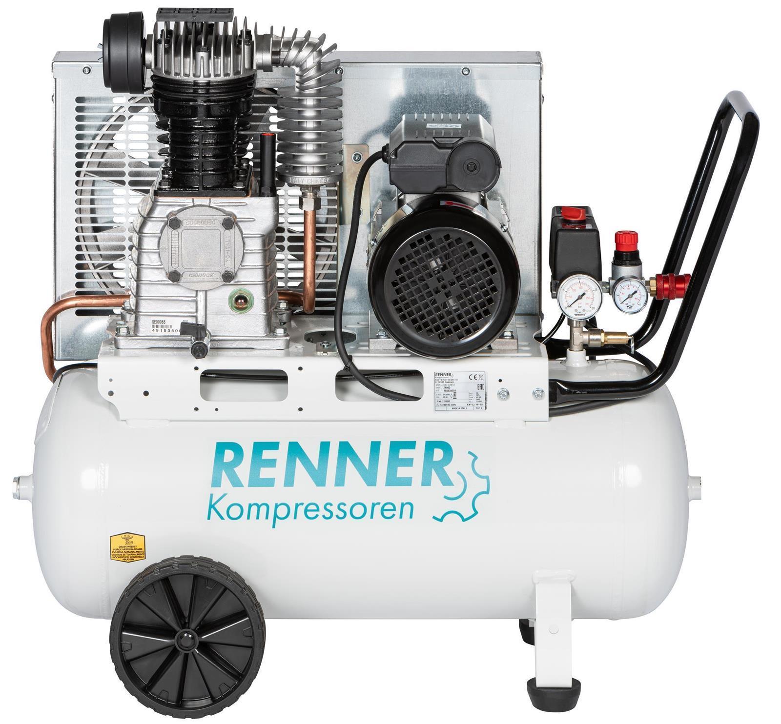 RENNER REKO 410D/50 mobiler Kolbenkompressor