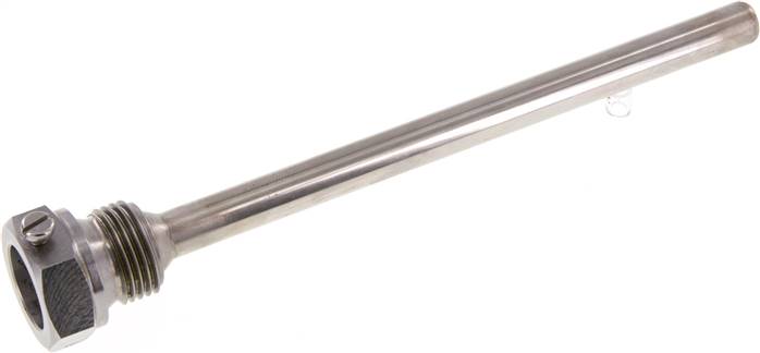 Schutzrohr zum Einschrauben (G 1/2"), 160mm, St 35