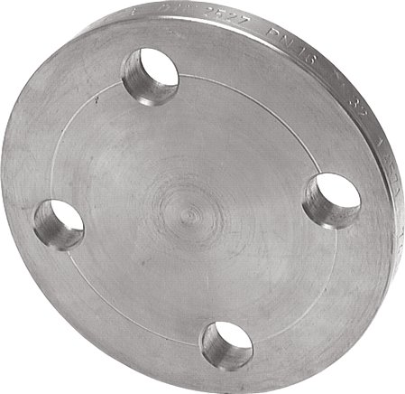 Blindflansch DN250-PN16 (DIN/EN),DIN 2527 & EN 1092-1 (Typ 05), Stahl verzinkt