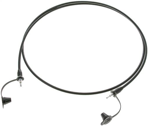 Messschlauch, 1.500mm, Steckanschluss - Steckanschluss