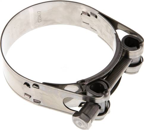 25mm Gelenkbolzenschelle, 73 - 79mm, 1.4301 (W4)