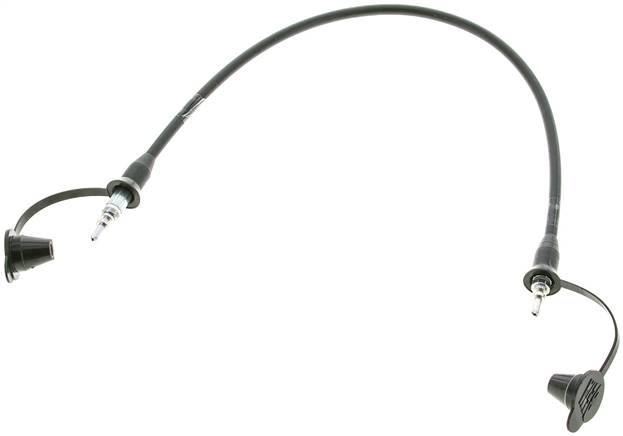 Messschlauch, 400mm, Steckanschluss - Steckanschluss