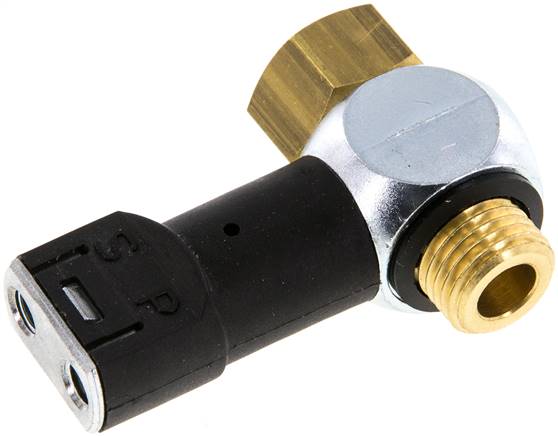 Signalverschraubung G 1/4", pneumatisch, M 5 (Gewindeanschluss)