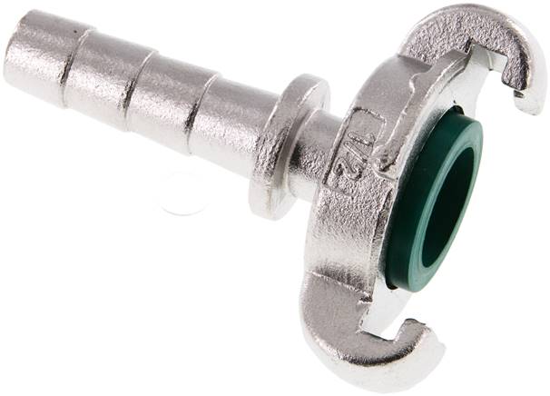Kompressorkupplung 13 (1/2") mm Schlauch, Edelstahl, Dichtung FKM
