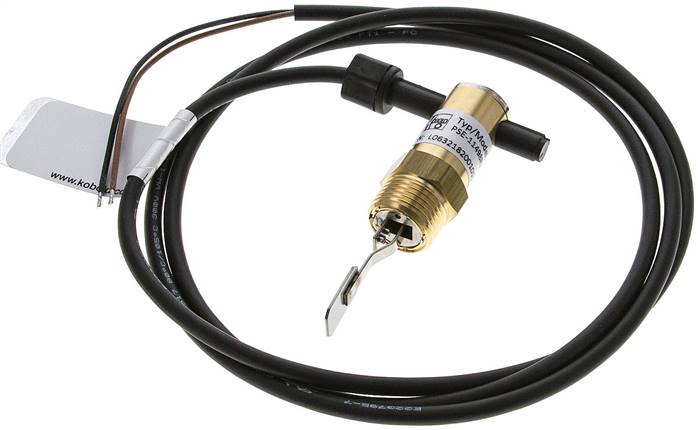 Prallscheiben-Durchflusswächter G 1/2" (AG), Messing