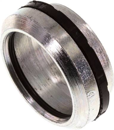 Schneidring Stahl verzinkt mit Elastomerdichtung 18 L (M26x1,5)