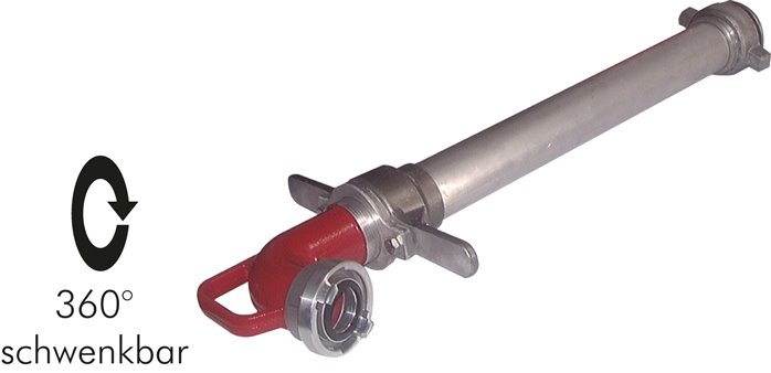 Standrohr drehbar, 52-C (66mm Knagge)