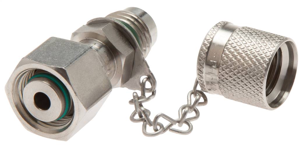 Messanschluss M16x2, 42 L-Dichtkegel, 1.4571