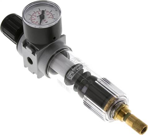 MULTIFIX Filterregler, G 1/8", 0,2 - 6bar, Baureihe 0, Kondensatablass automatisch