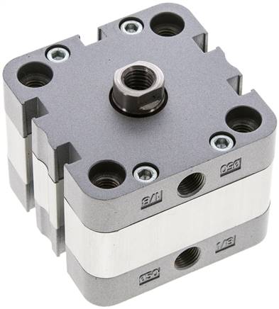 ISO 21287-Zylinder, doppeltw., Kolben 50mm, Hub 5mm, Kolbenstange mit IG