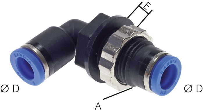 Winkel-Schott-Steckanschluss 10mm, IQS-Standard
