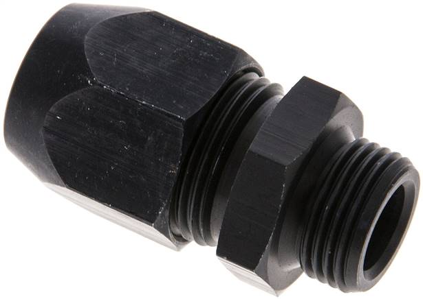 Gerade Verschraubung G 3/8"-14x8mm, Aluminium