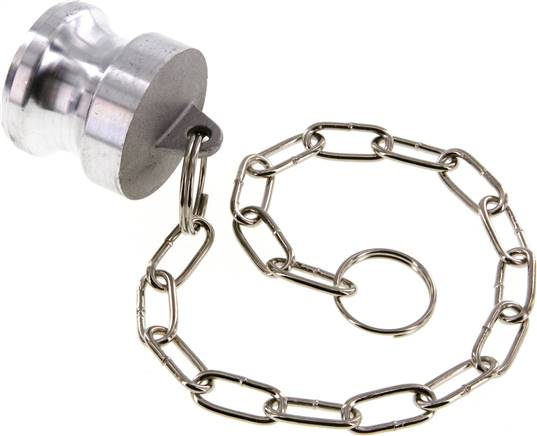 Kamlock-Verschlussstecker (DP) 1-1/4", Aluminium