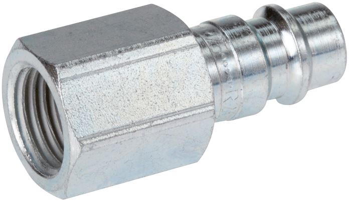 Kupplungsstecker (NW7,2) G 1/8"(IG), Stahl gehärtet & verzinkt