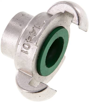 Kompressorkupplung Rp 3/8"(IG), Edelstahl, Dichtung FKM