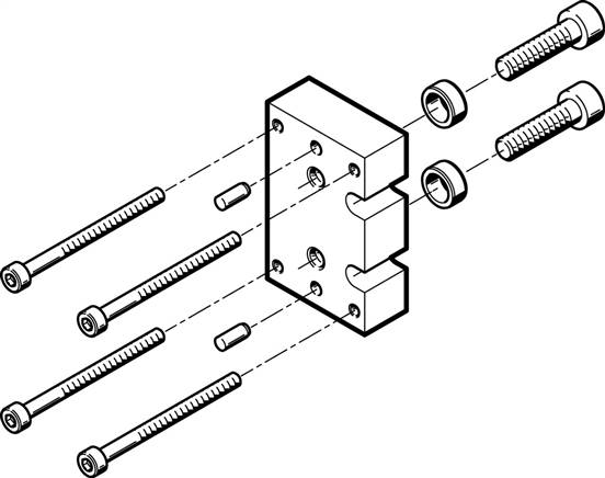 FESTO HAPG-73 (537167) Adapterbausatz