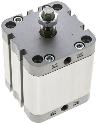 ISO 21287-Zylinder, doppeltw., Kolben 63mm, Hub 40mm, Kolbenstange AG