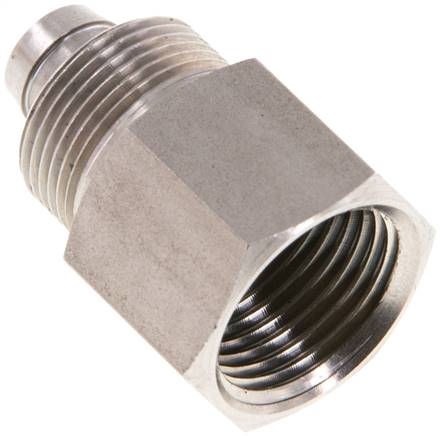 Aufschraub-Gewindestück G 3/8"-10x8mm, 1.4571 ohne Mutter