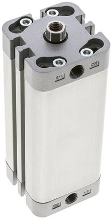 ISO 21287-Zylinder, doppeltw., Kolben 32mm, Hub 80mm, Kolbenstange mit IG