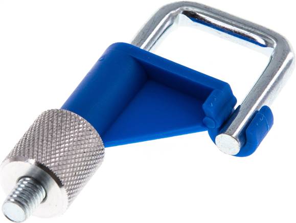 Schlauchklemme, 2 - 20 mm, blau