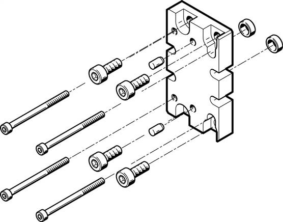 FESTO HAPG-83 (537180) Adapterbausatz