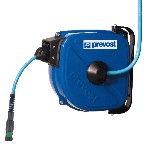 B-WARE I Prevost Industrie-Schlauchaufroller 15 m - 8x12 mm DRF 0815ES mit Sicherheitskupplung ESI 07