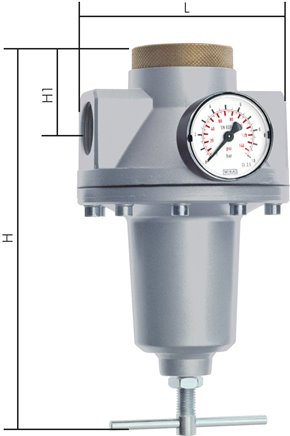 Druckregler G 1", 0,1 - 3 bar, Baureihe Standard 5