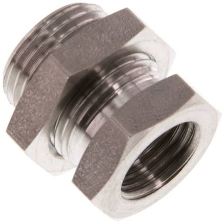 Schottverschraubung G 1/4"-G 3/8", 1.4571