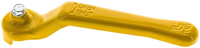 Kombigriff-gelb, Größe 3, Standard (Stahl verzinkt und lackiert)