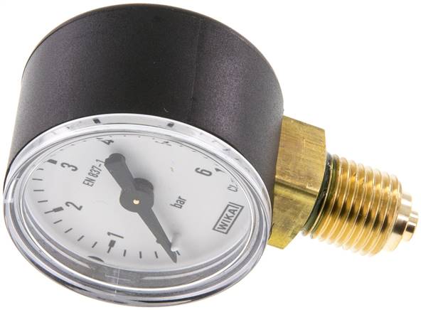 Manometer senkrecht (KU/Ms), 40mm, 0 bis 6 bar, G 1/4"