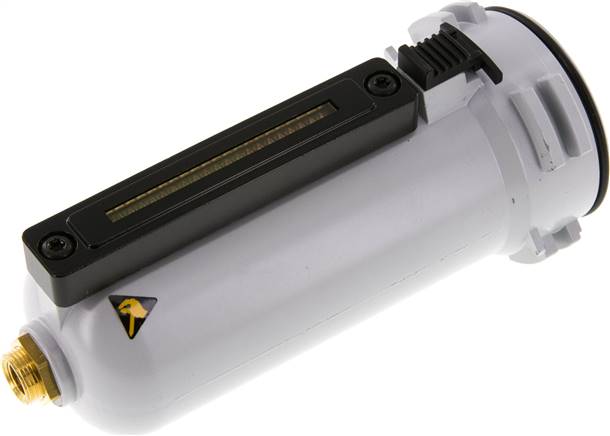 FUTURA Metallbehälter mit Sichtrohr, kein Ablass BFMA 4 F